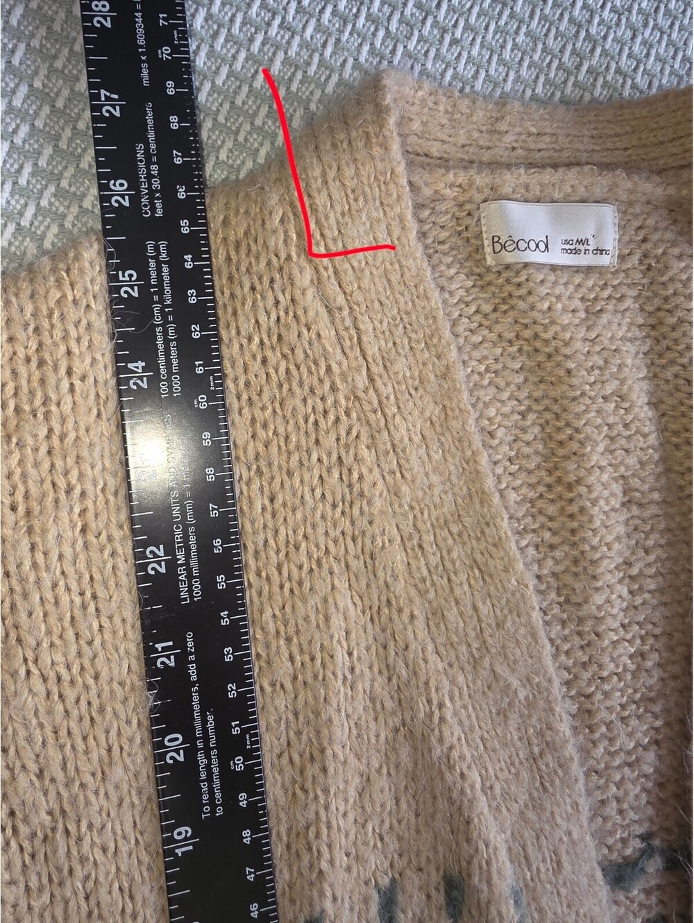 Becool super soft cardigan women's size m/l - Picture 7 of 8